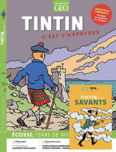 jaquette livre Tintin C'est L'aventure N°16 - L'ecosse Formule Oj