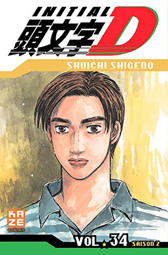 jaquette livre Initial D - Tome 34