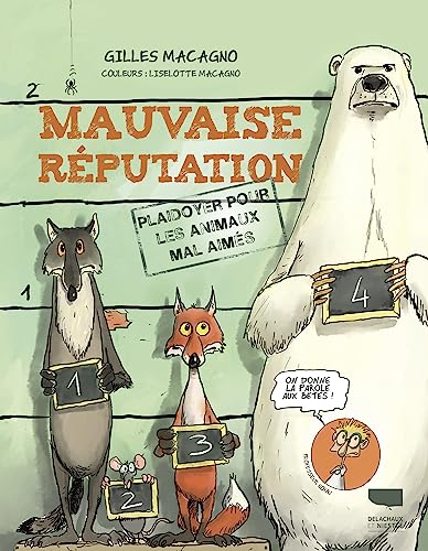 jaquette livre Mauvaise Réputation - Plaidoyer Pour Les Animaux Mal Aimés