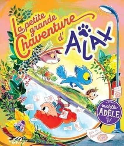 jaquette livre Ajax - La Petite Grande Chaventure D'ajax