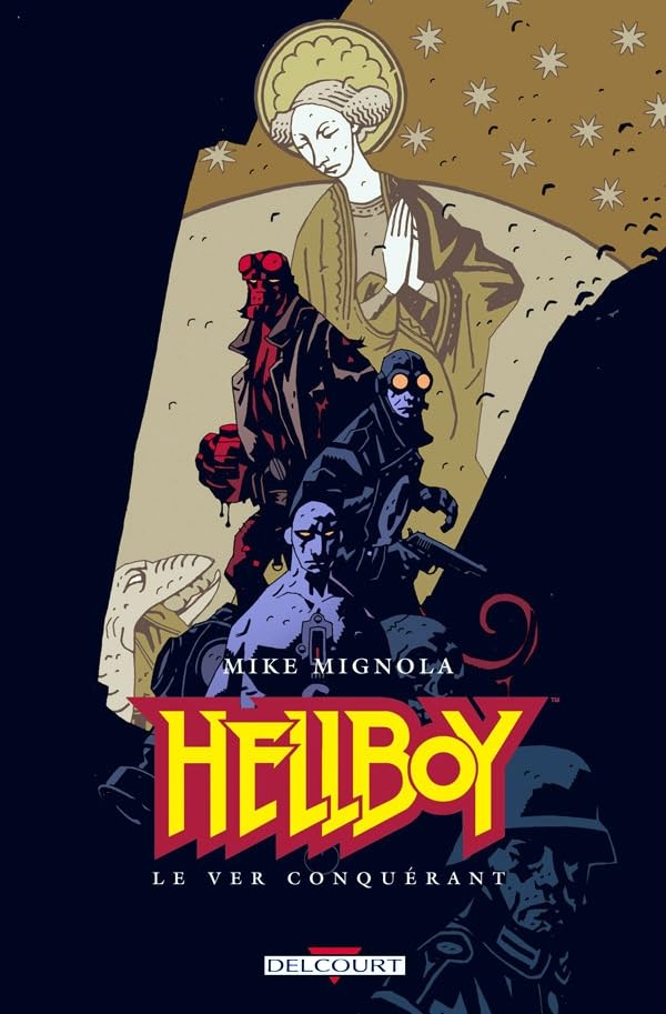 jaquette livre Hellboy Tome 6 - Le Ver Conquérant