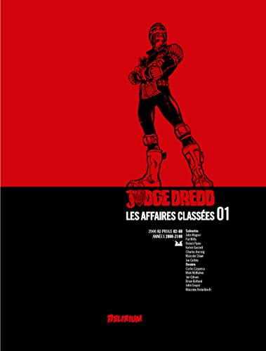 jaquette livre Judge Dredd : Les Affaires Classées Tome 1