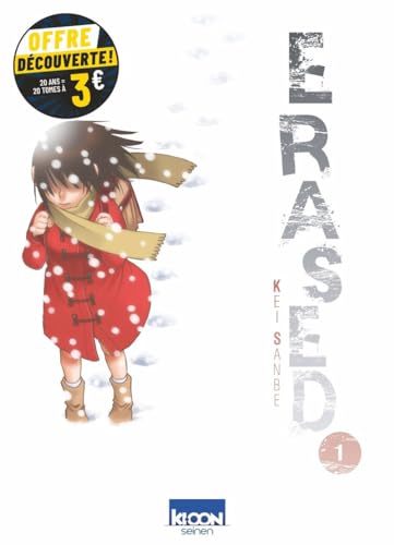 jaquette livre Erased Tome 1