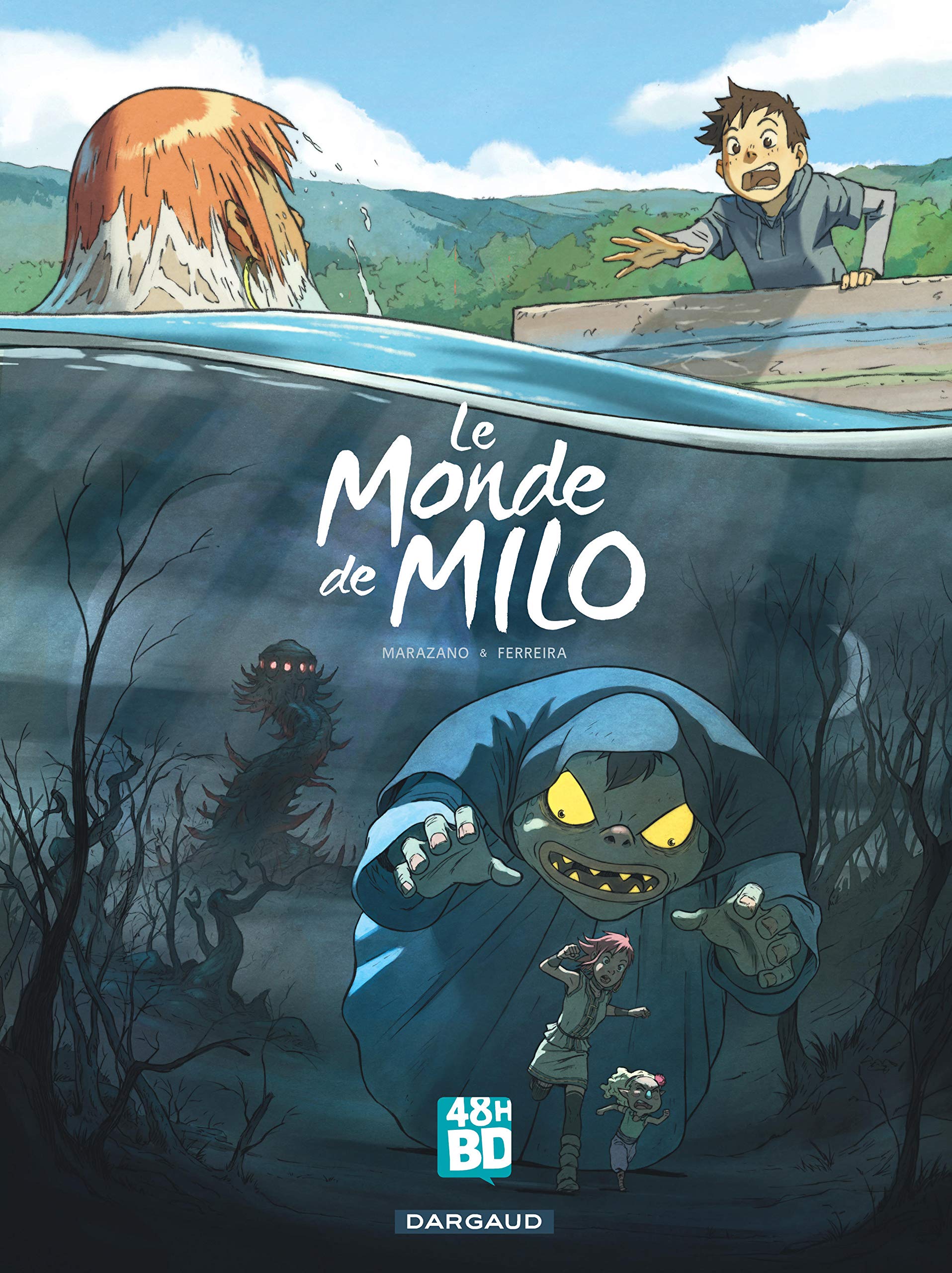 jaquette livre Le Monde de Milo T01 - 48H BD 2018