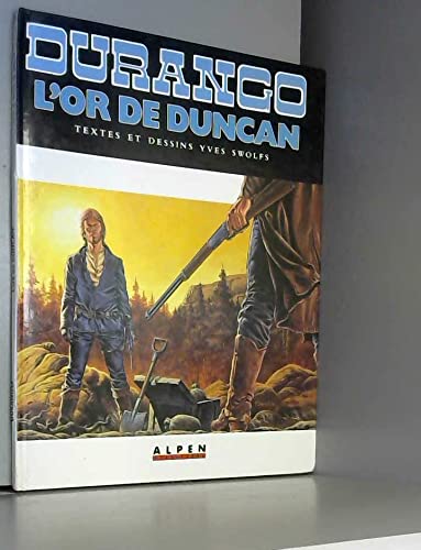 jaquette livre Durango T9, L'or De Duncan
