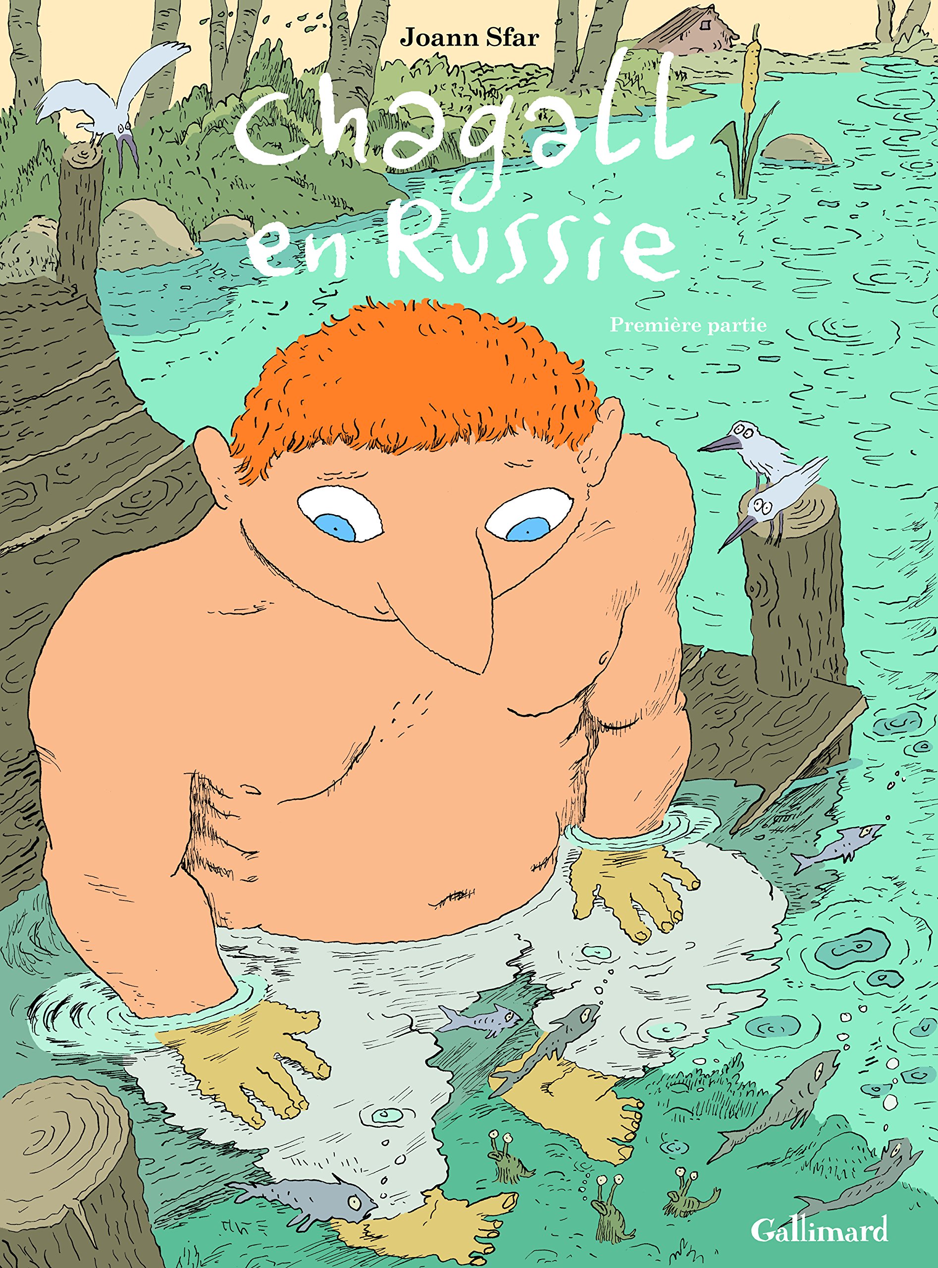 jaquette livre Chagall en Russie (Tome 1-Première partie)