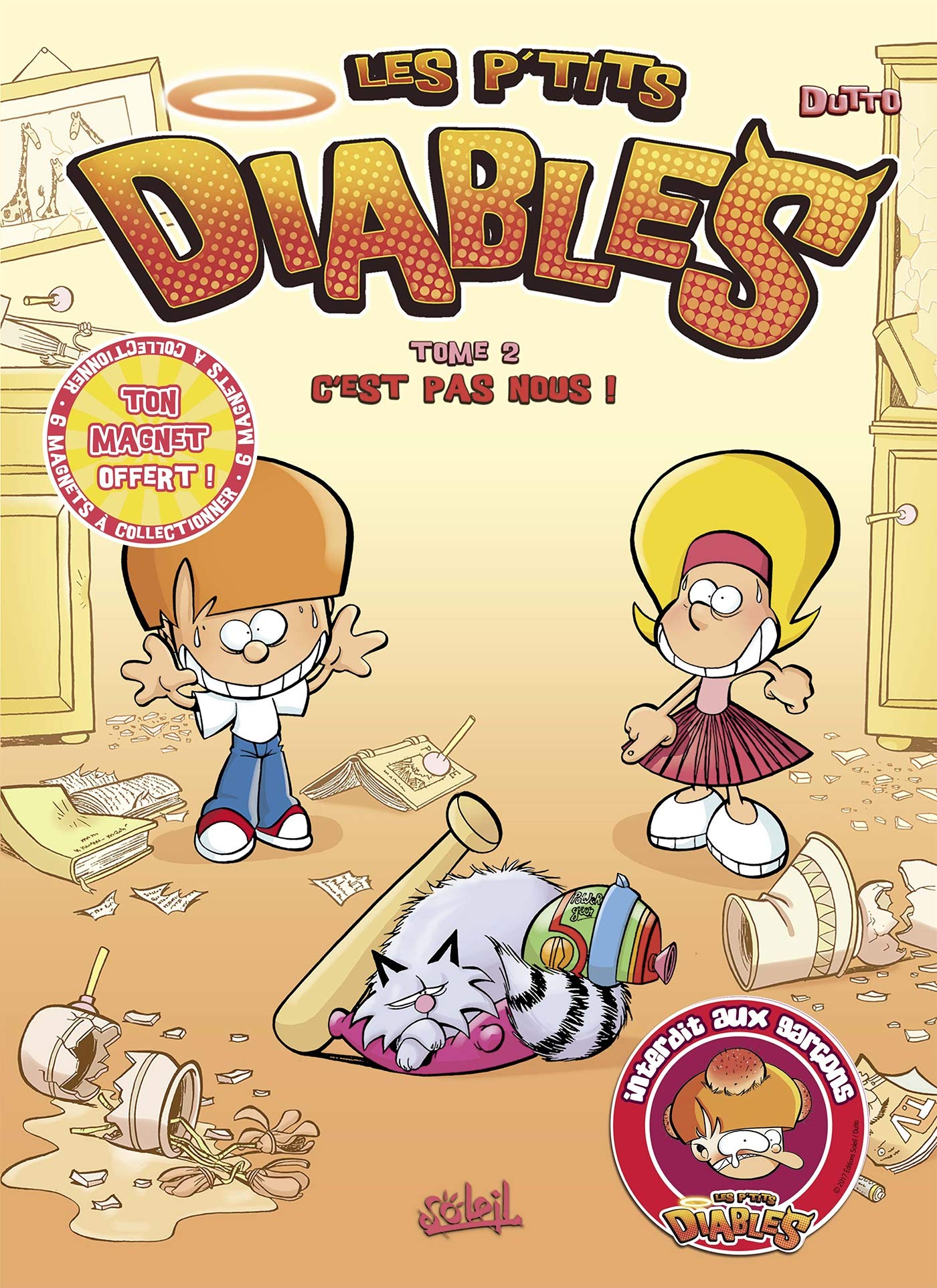 jaquette livre Les P'tits Diables, tome 2 : C'est pas nous !