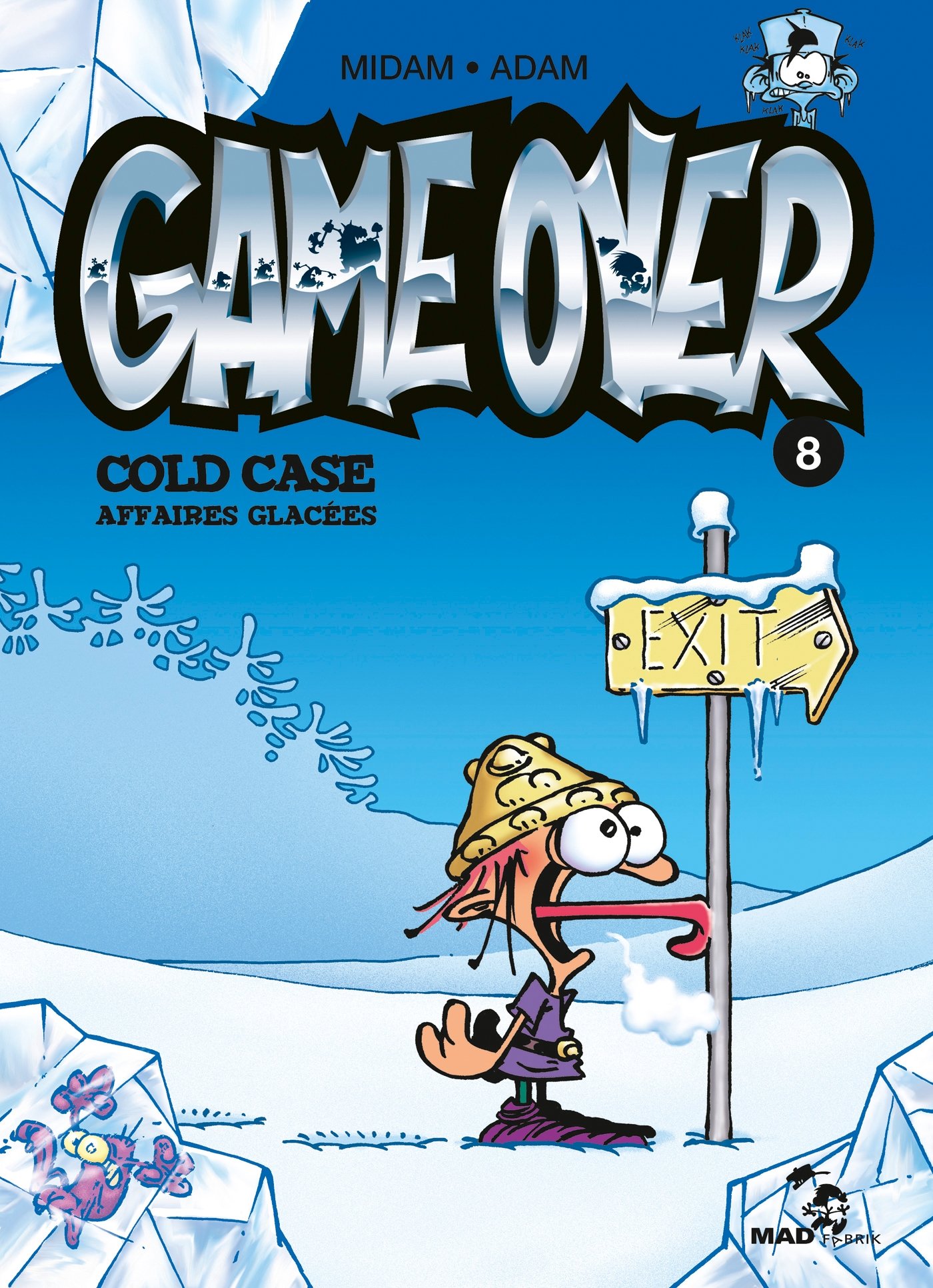 jaquette livre Game over nº8 Cold Case