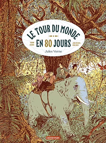 jaquette livre Le Tour Du Monde En 80 Jours