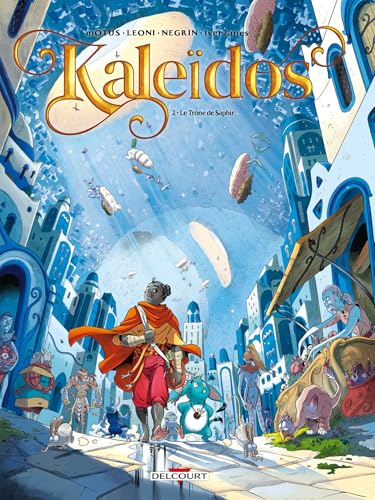 jaquette livre Kaleïdos Tome 2 - Le Trône De Saphir