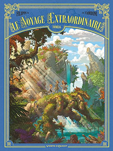 jaquette livre Le Voyage Extraordinaire Tome 6 - Cycle 2 - Les Îles Mystérieuses - 3/3