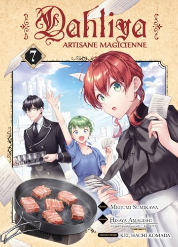jaquette livre Dahliya - Artisane Magicienne - Tome 7