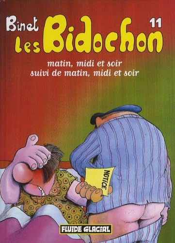 jaquette livre Les Bidochon Tome 11 - Matin, Midi Et Soir Suivi De Matin, Midi Et Soir