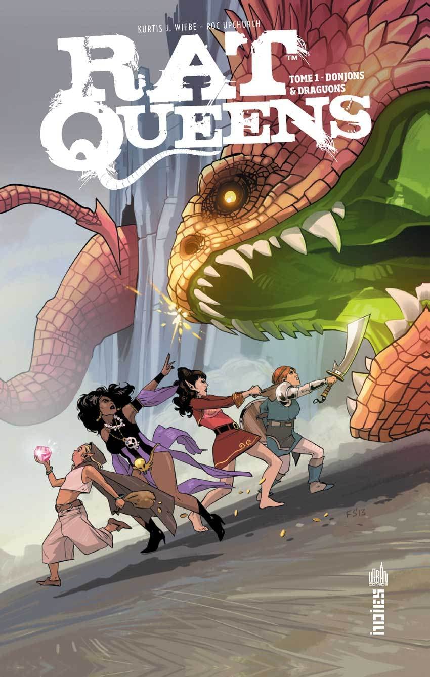 jaquette livre RAT QUEENS Tome 1