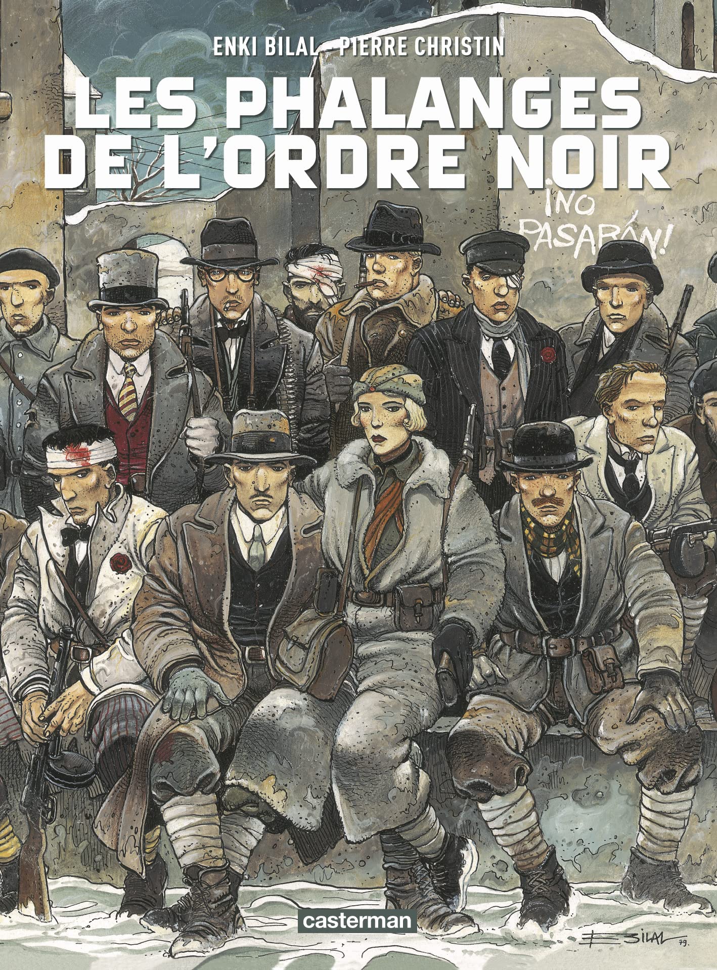 jaquette livre Les Phalanges de l'Ordre Noir