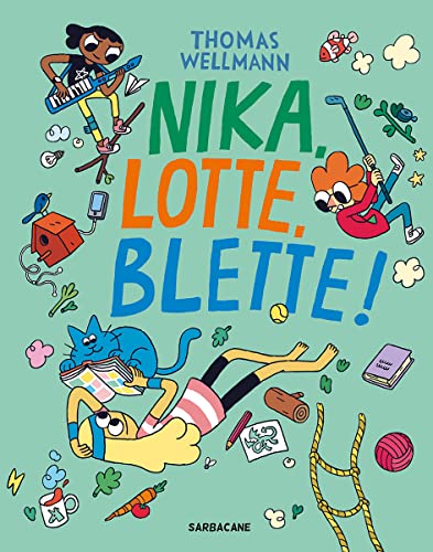jaquette livre Nika, Lotte, Blette !