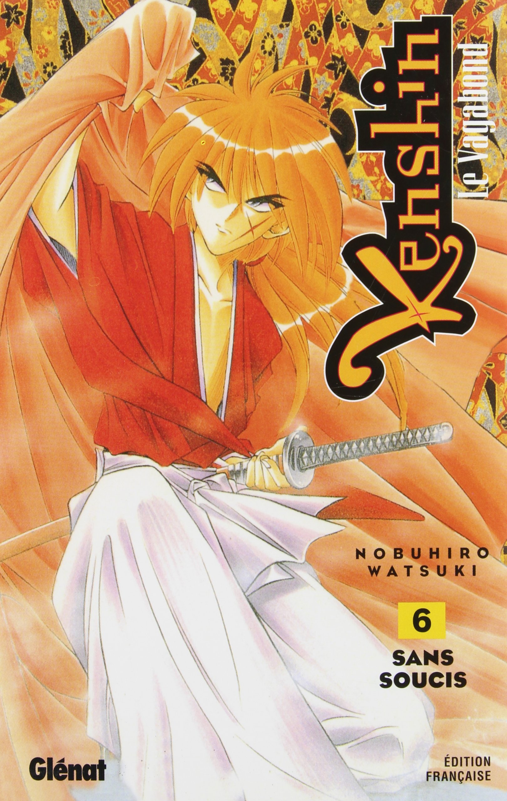 jaquette livre Kenshin - le vagabond Vol.6