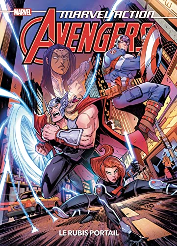 jaquette livre Marvel Action Avengers Tome 2 - Le Rubis Portail
