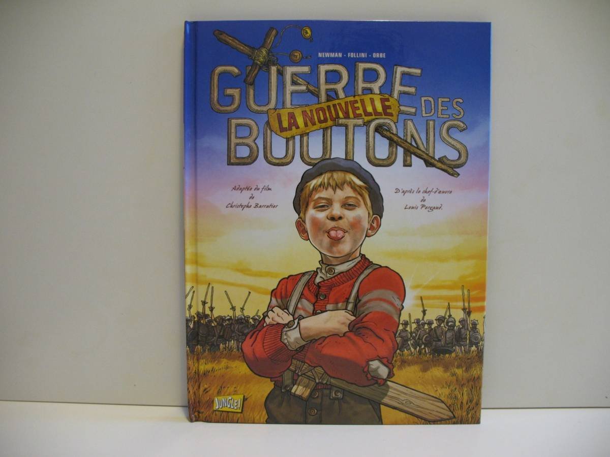 jaquette livre La nouvelle guerre des boutons