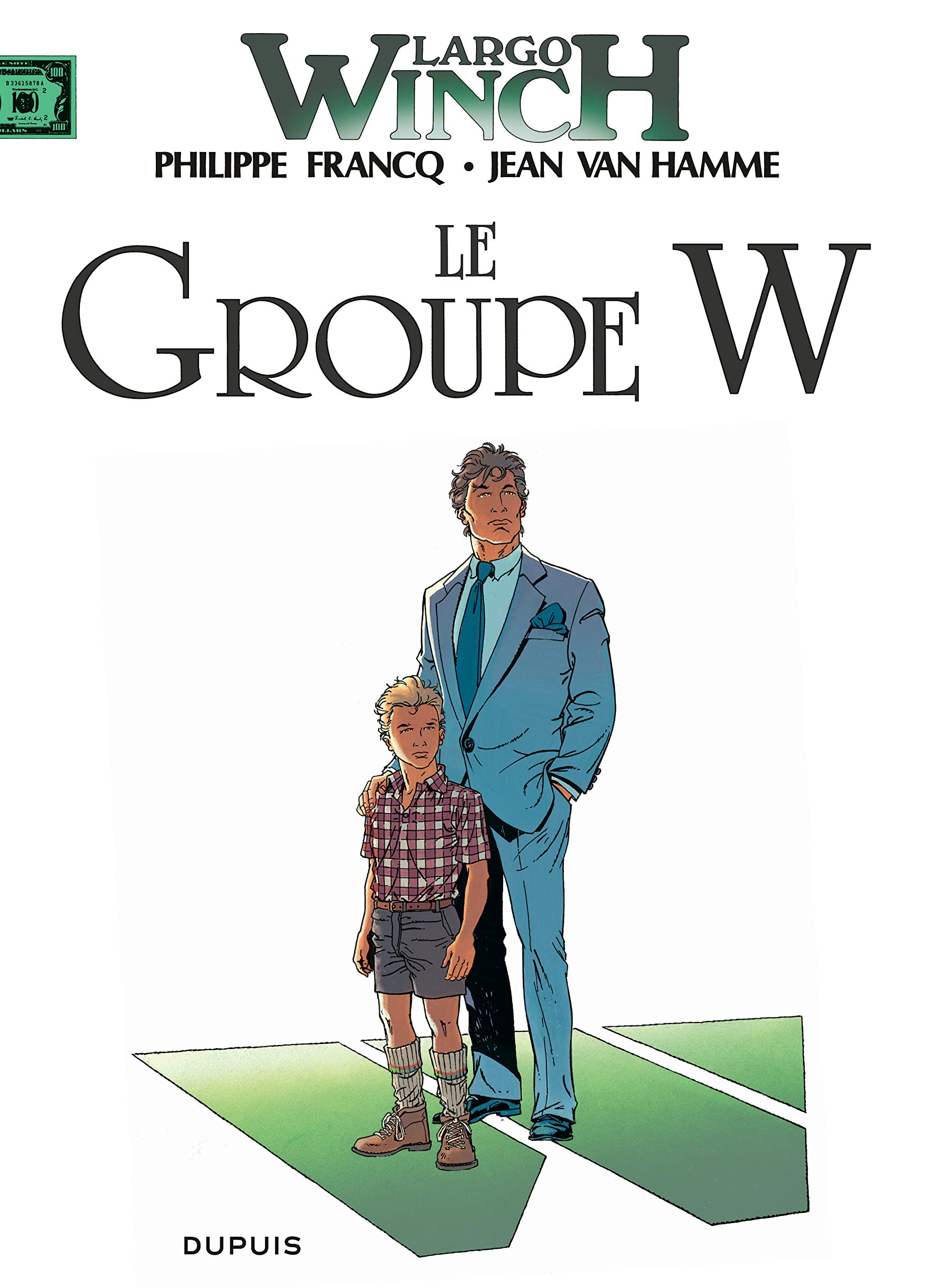 jaquette livre Largo Winch, tome 2 : Le groupe W