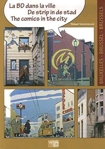 jaquette livre La Bd Dans La Ville - Edition Français - Anglais - Allemand