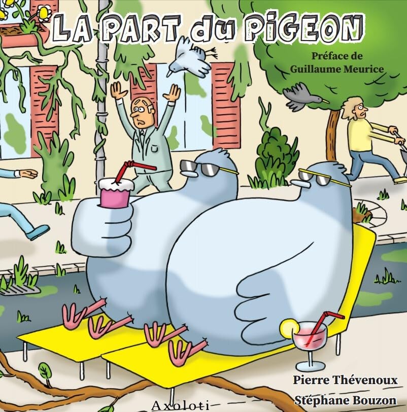 jaquette livre La Part Du Pigeon