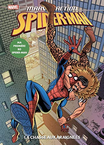 jaquette livre Marvel Action Spider-Man - La Chasse Aux Araignées