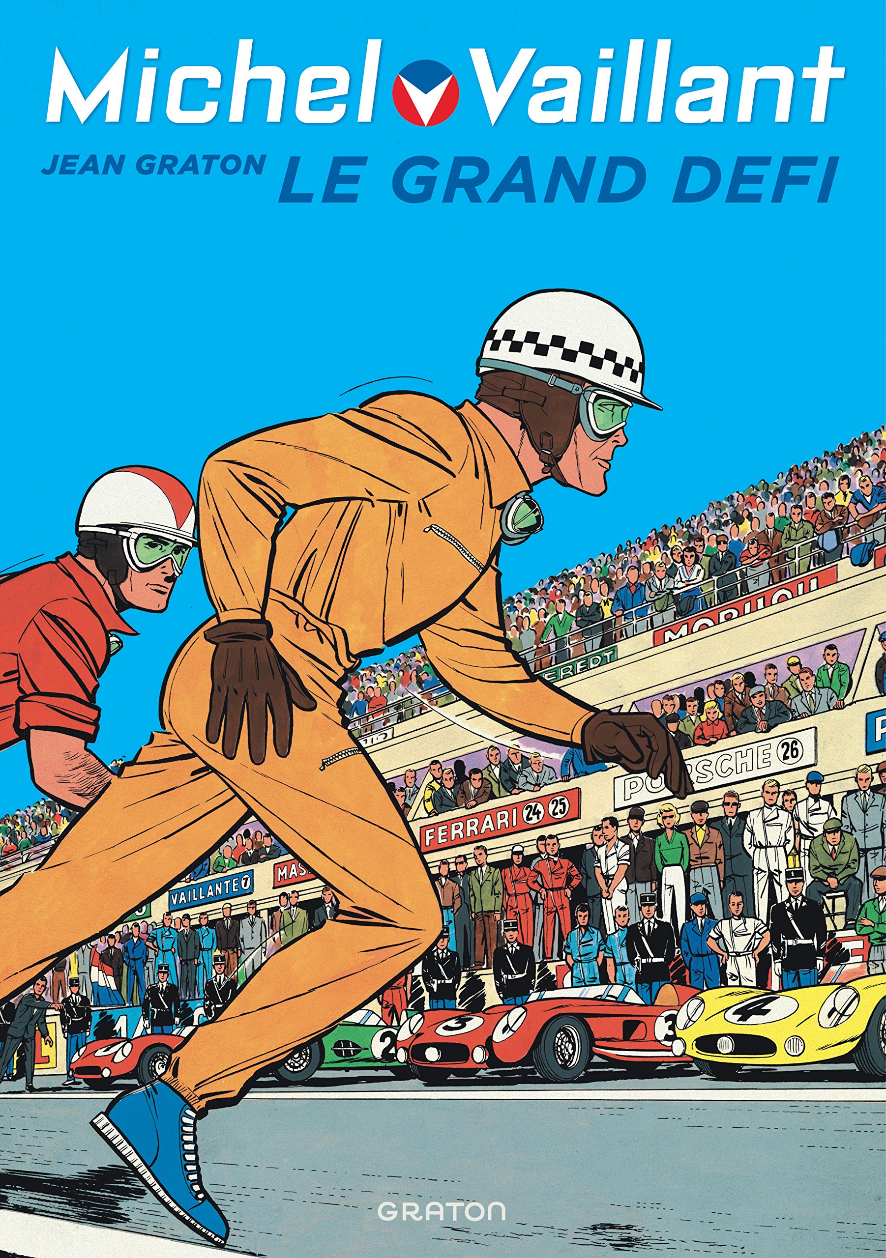 jaquette livre Michel Vaillant - tome 1 - Michel Vaillant 1 (rééd. Dupuis) Le Grand défi
