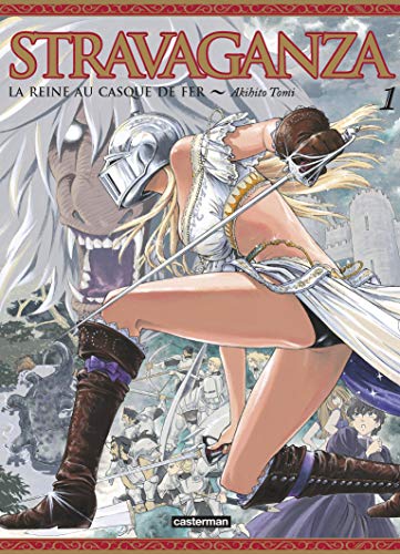 jaquette livre Stravaganza - la Reine au Casque de Fer - Tome 1