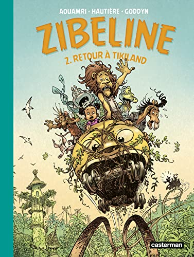 jaquette livre Zibeline Tome 2 - Retour À Tikiland