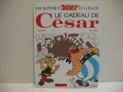 jaquette livre Asterix T. 21 : le cadeau de César