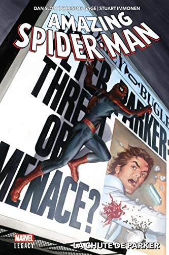 jaquette livre Amazing Spider-Man Tome 1 - La Chute De Parker