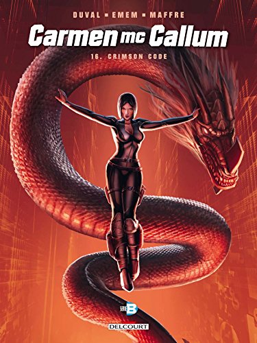 jaquette livre Carmen Mccallum Tome 16 - Crimson Code