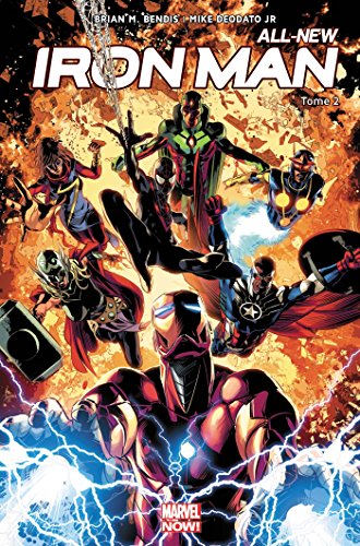 jaquette livre All-New Iron Man Tome 2 - War Machines