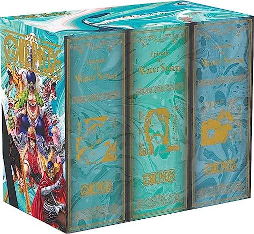 jaquette livre One Piece - Coffret vide Water Seven - Tome 4