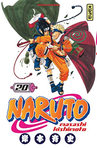jaquette livre Naruto - Tome 20 : Naruto versus Sasuke !!