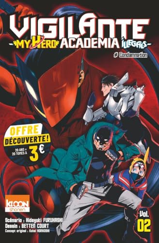 jaquette livre Vigilante My Hero Academia Illegals Tome 2
