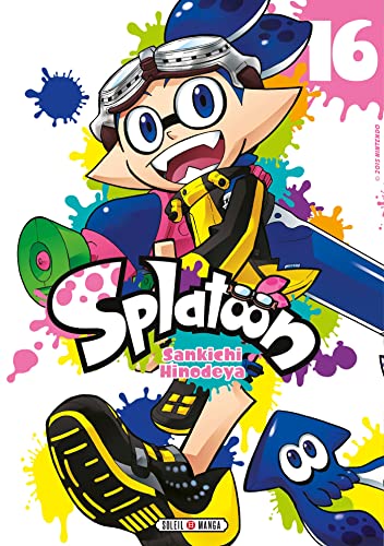 jaquette livre Splatoon - Tome 16