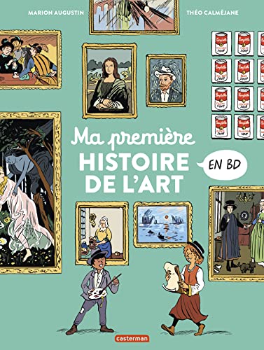 jaquette livre Ma Première Histoire De L'art En Bd