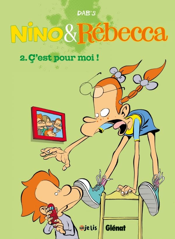 jaquette livre Nino & Rébecca Tome 2 - C'est Pour Moi !