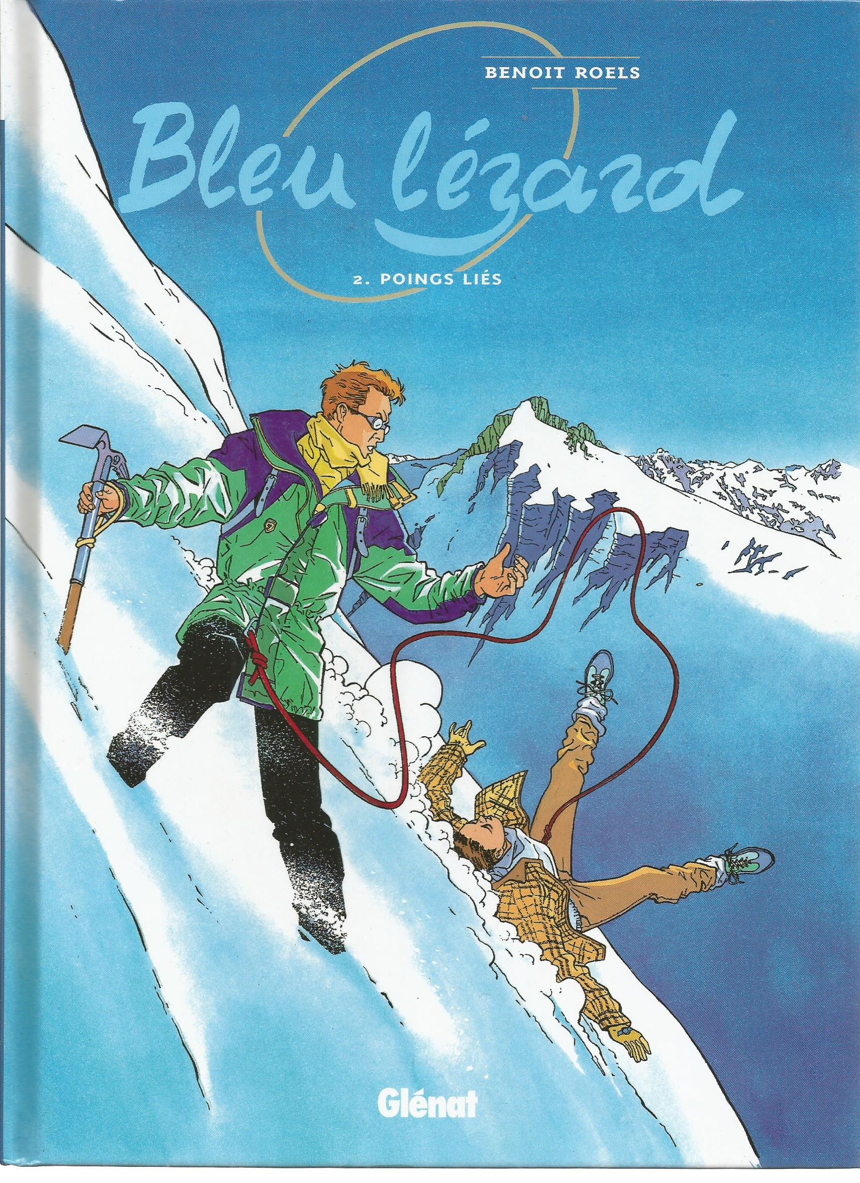 jaquette livre Bleu lézard, tome 2 : Poings liés