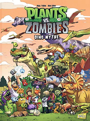 jaquette livre Plants Vs Zombies Tome 12 - Dino Mythe
