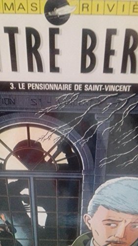 jaquette livre dossiers secrets de maitre berger  3: le pensionnaire de saint vincent