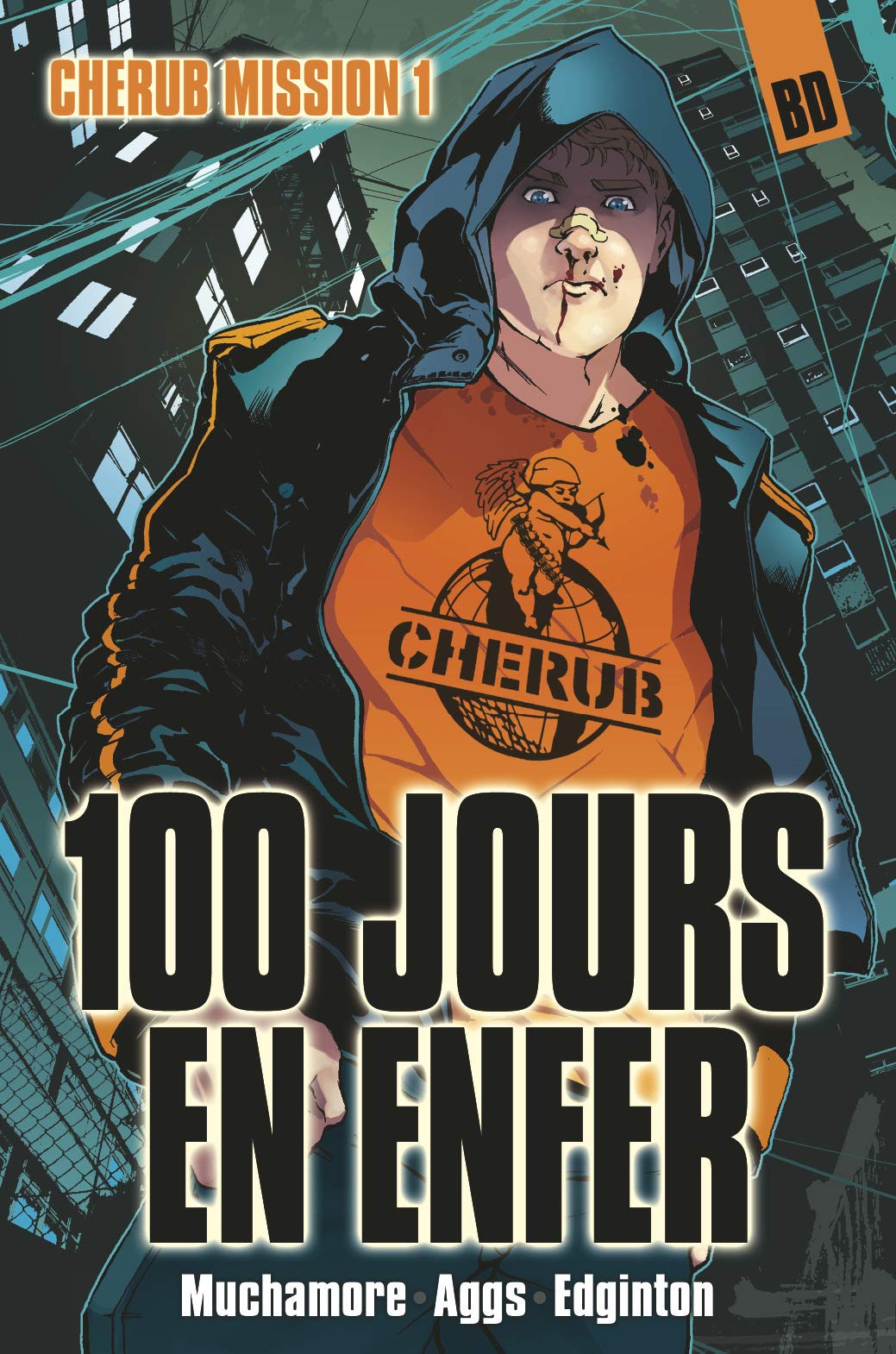jaquette livre Cherub, Tome 1 : 100 jours en enfer