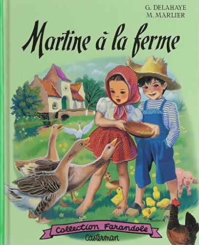 jaquette livre Martine à la ferme