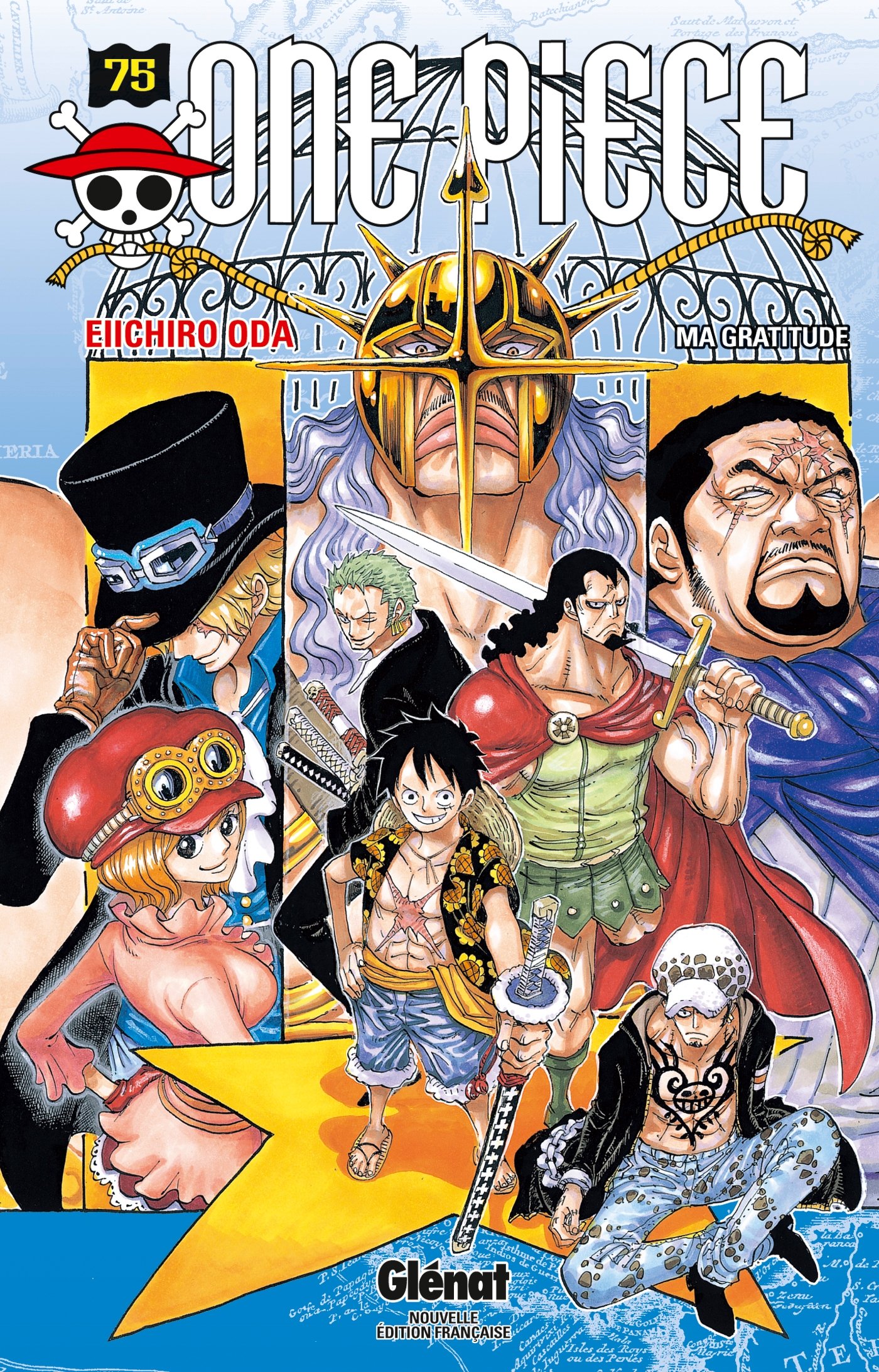 jaquette livre One piece - Edition originale Vol.75