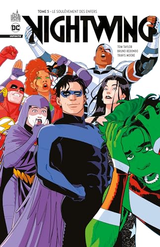 jaquette livre Nightwing Infinite Tome 5 - Le Soulèvement Des Enfers