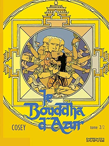 jaquette livre Le Bouddha D'azur Tome 2