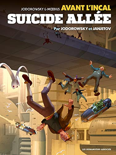 jaquette livre Avant L'incal Tome 6 - Suicide Allée