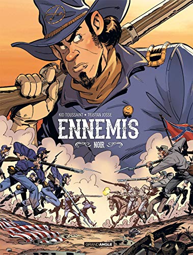 jaquette livre Ennemis Tome 1 - Noir
